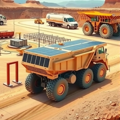 我国首台套新能源无人驾驶矿卡正式发布并投入使用