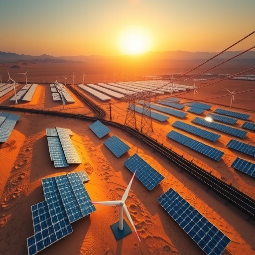 全国首批首个“沙戈荒”新能源基地一期项目全容量并网发电