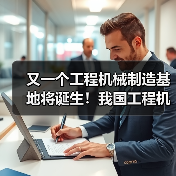 又一个工程机械制造基地将诞生！我国工程机械行业发展强劲 营收攀升