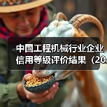 中国工程机械行业企业信用等级评价结果（2023年度）