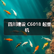四川建设 C6018 起重机