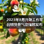 2023年8月升降工作平台租赁景气度指数发布