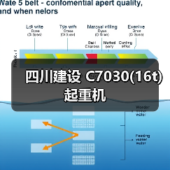 四川建设 C7030(16t) 起重机