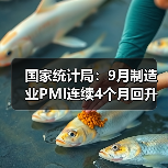 国家统计局：9月制造业PMI连续4个月回升