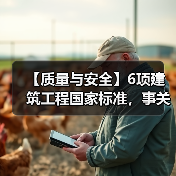 【质量与安全】6项建筑工程国家标准，事关建筑业高质量发展