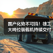 国产化势不可挡！徐工大吨位装载机持续交付东北