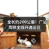 全长约200公里！广汕高铁全线开通运营