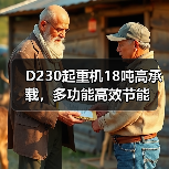 D230起重机18吨高承载，多功能高效节能