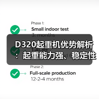D320起重机优势解析：起重能力强、稳定性好