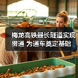 梅龙高铁最长隧道实现贯通 为通车奠定基础