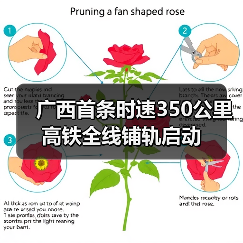 广西首条时速350公里高铁全线铺轨启动