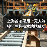 上海首条采用“无人驾驶”盾构技术地铁成功始发！