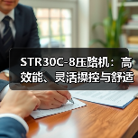 STR30C-8压路机：高效能、灵活操控与舒适性优势