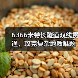 6366米特长隧道双线贯通，攻克复杂地质难题实现环保效益最大化