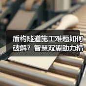 盾构隧道施工难题如何破解?智慧双翼助力精准控制 盾构隧道施工难题如何破解?智慧双翼助力精准控制