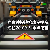 广东铁投铁路建设投资增长20.6%！重点项目推进提速