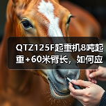 QTZ125F起重机8吨起重+60米臂长，如何应对工地多样化需求？
