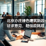 北京亦庄绿色建筑新政征求意见，超低能耗建筑建设目标明确