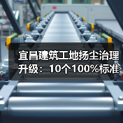 宜昌建筑工地扬尘治理升级：10个100%标准全解析