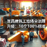 宜昌建筑工地扬尘治理升级：10个100%标准全解析