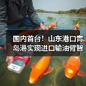 国内首台!山东港口青岛港实现进口输油臂智能对接 国内首台!山东港口青岛港实现进口输油臂智能对接