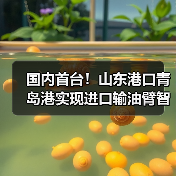 国内首台!山东港口青岛港实现进口输油臂智能对接 国内首台!山东港口青岛港实现进口输油臂智能对接