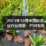 2023年10月中国制造业行业观察:PMI有所回落 2023年10月中国制造业行业观察:PMI有所回落