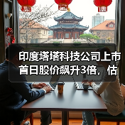 印度塔塔科技公司上市首日股价飙升3倍,估值近70亿美元 印度塔塔科技公司上市首日股价飙升3倍,估值近70亿美元