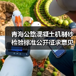 青海公路混凝土机制砂检验标准公开征求意见 青海公路混凝土机制砂检验标准公开征求意见
