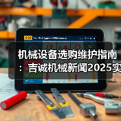 机械设备选购维护指南:吉诚机械新闻2025实用解析 机械设备选购维护指南:吉诚机械新闻2025实用解析