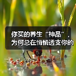 你买的养生“神品”,为何总在悄悄透支你的健康账户? 你买的养生“神品”,为何总在悄悄透支你的健康账户?