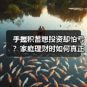 手握积蓄想投资却怕亏?家庭理财时如何真正分散风险 手握积蓄想投资却怕亏?家庭理财时如何真正分散风险