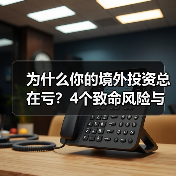 为什么你的境外投资总在亏?4个致命风险与止损指南 为什么你的境外投资总在亏?4个致命风险与止损指南