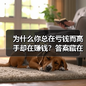 为什么你总在亏钱而高手却在赚钱?答案藏在这两个字里 为什么你总在亏钱而高手却在赚钱?答案藏在这两个字里