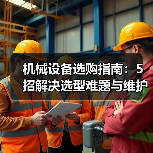 机械设备选购指南:5招解决选型难题与维护常见问题 机械设备选购指南:5招解决选型难题与维护常见问题